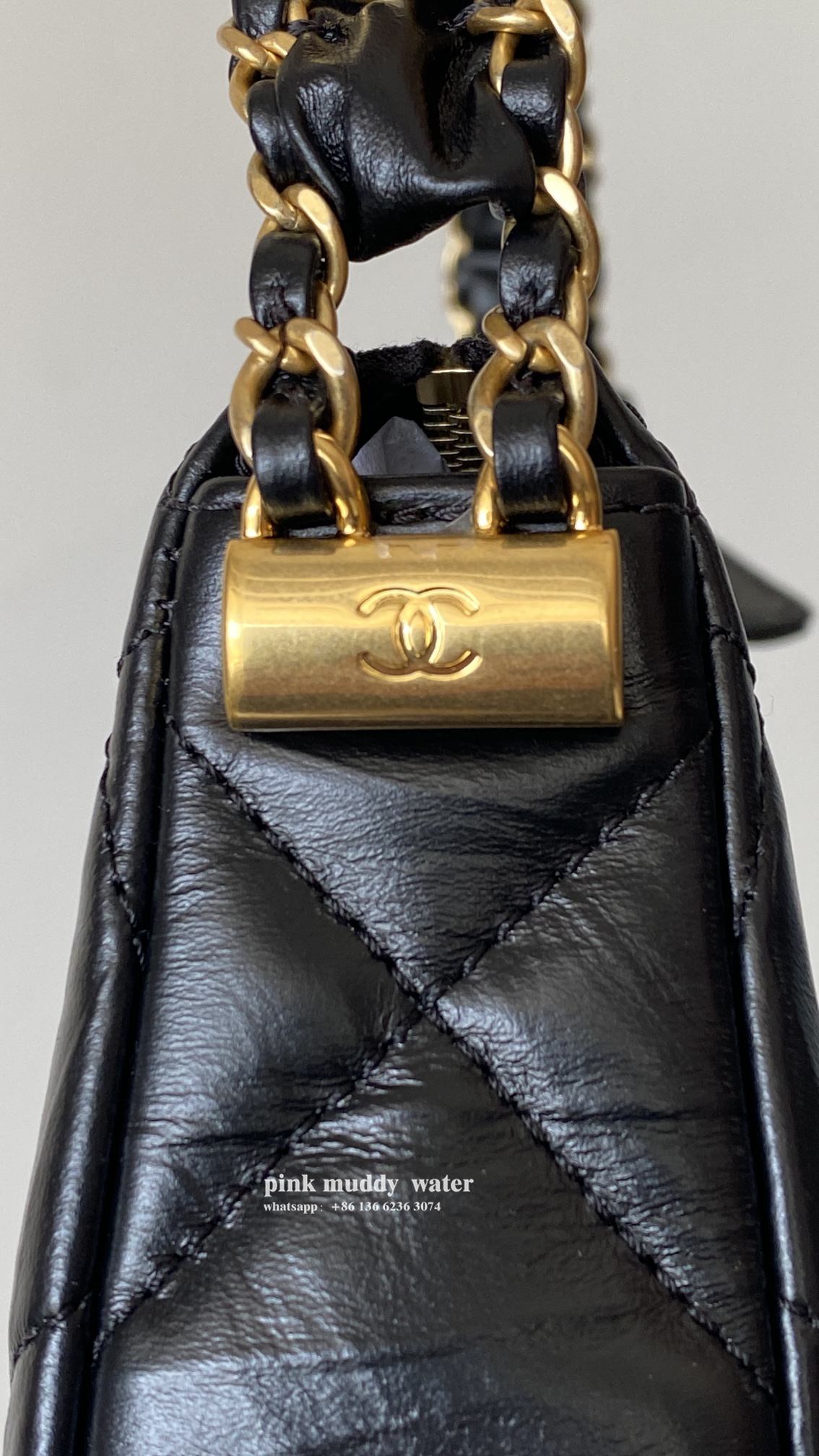 CHANEL 23K Underarm Hobo Bag