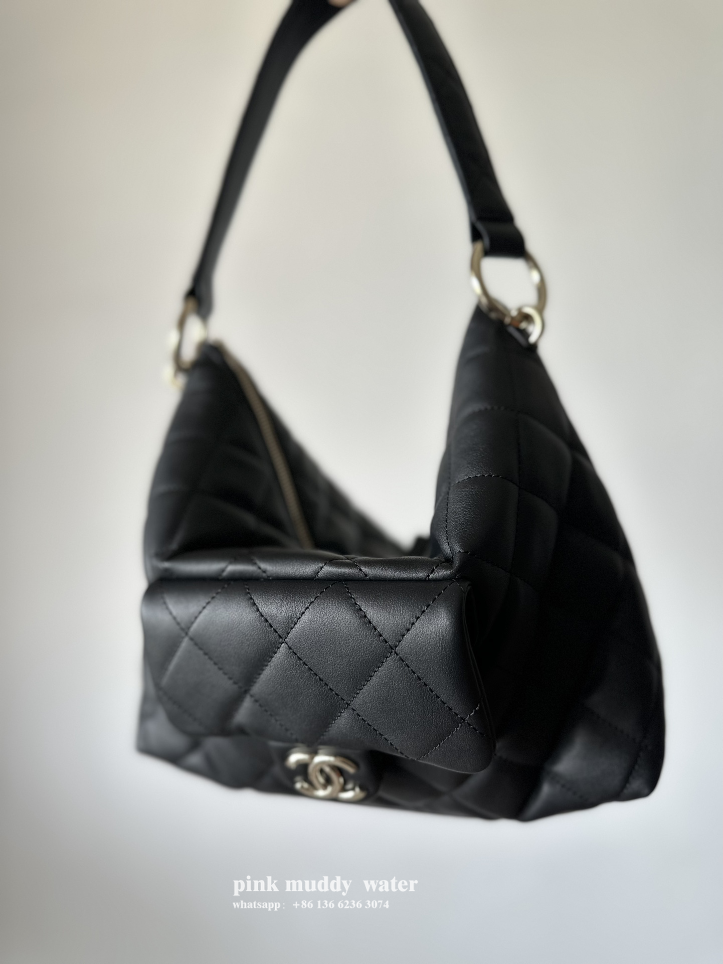 CHANEL 23B Hippie Hobo Bag