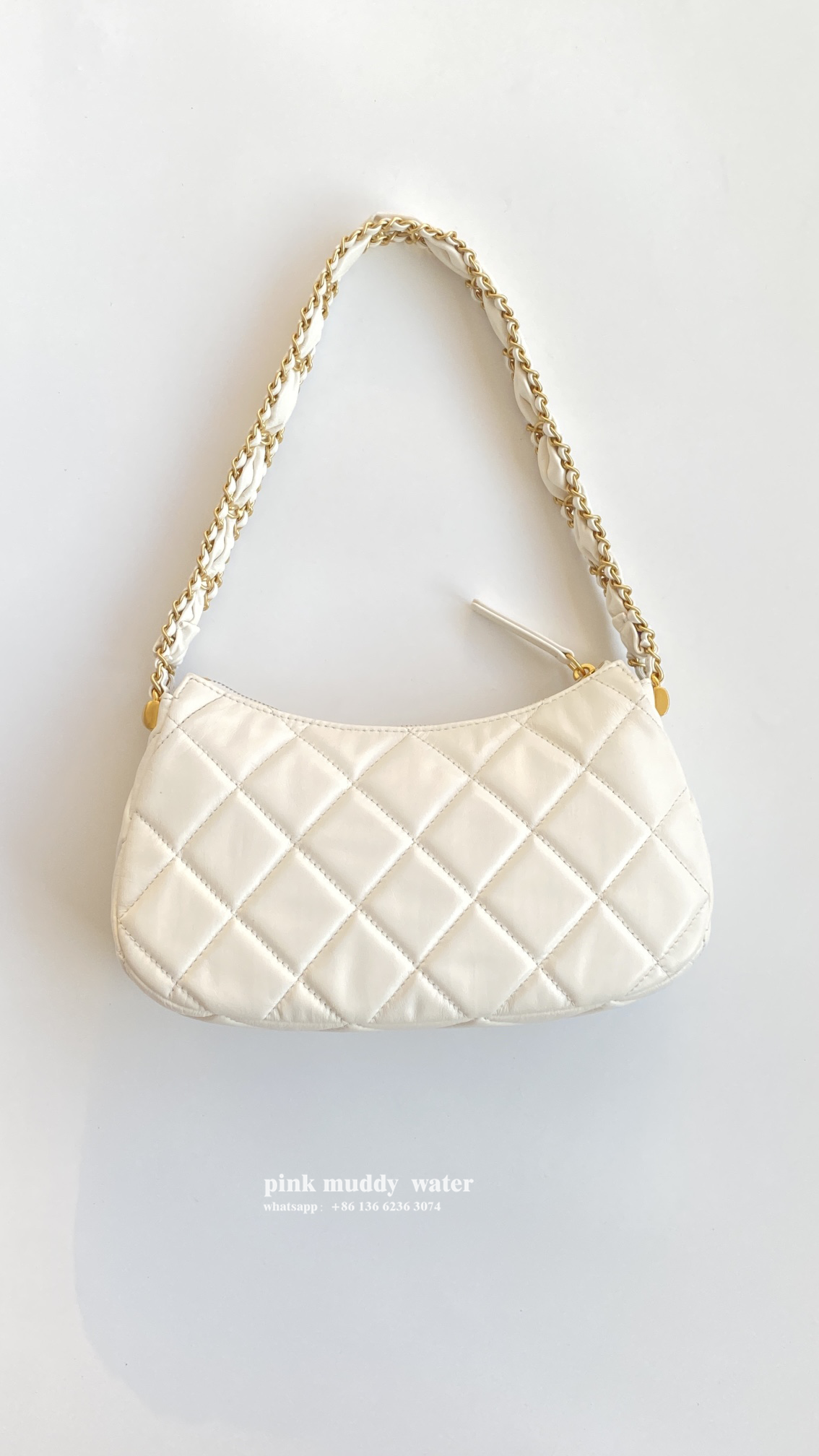 CHANEL 23K Underarm Hobo Bag