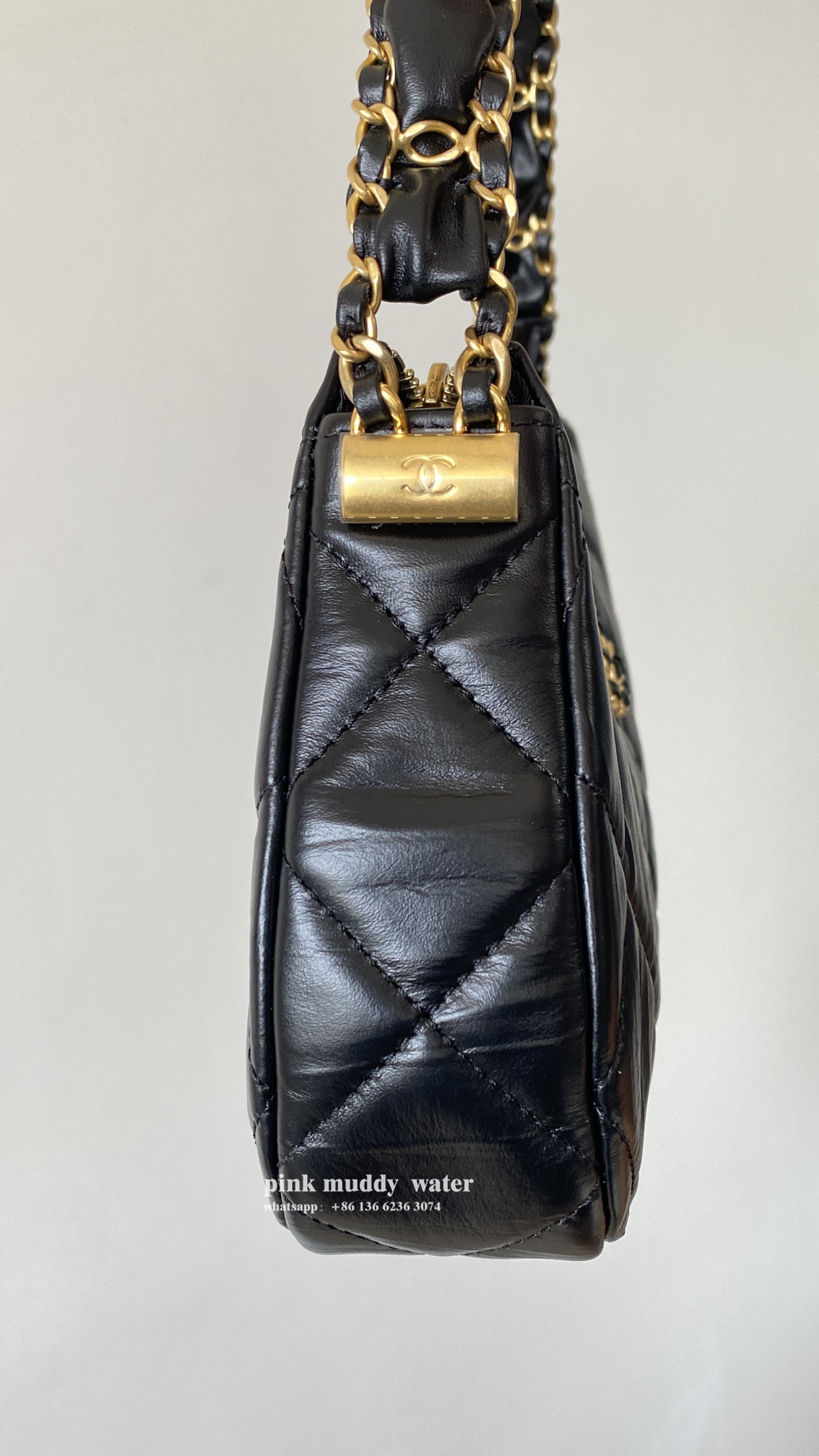 CHANEL 23K Underarm Hobo Bag