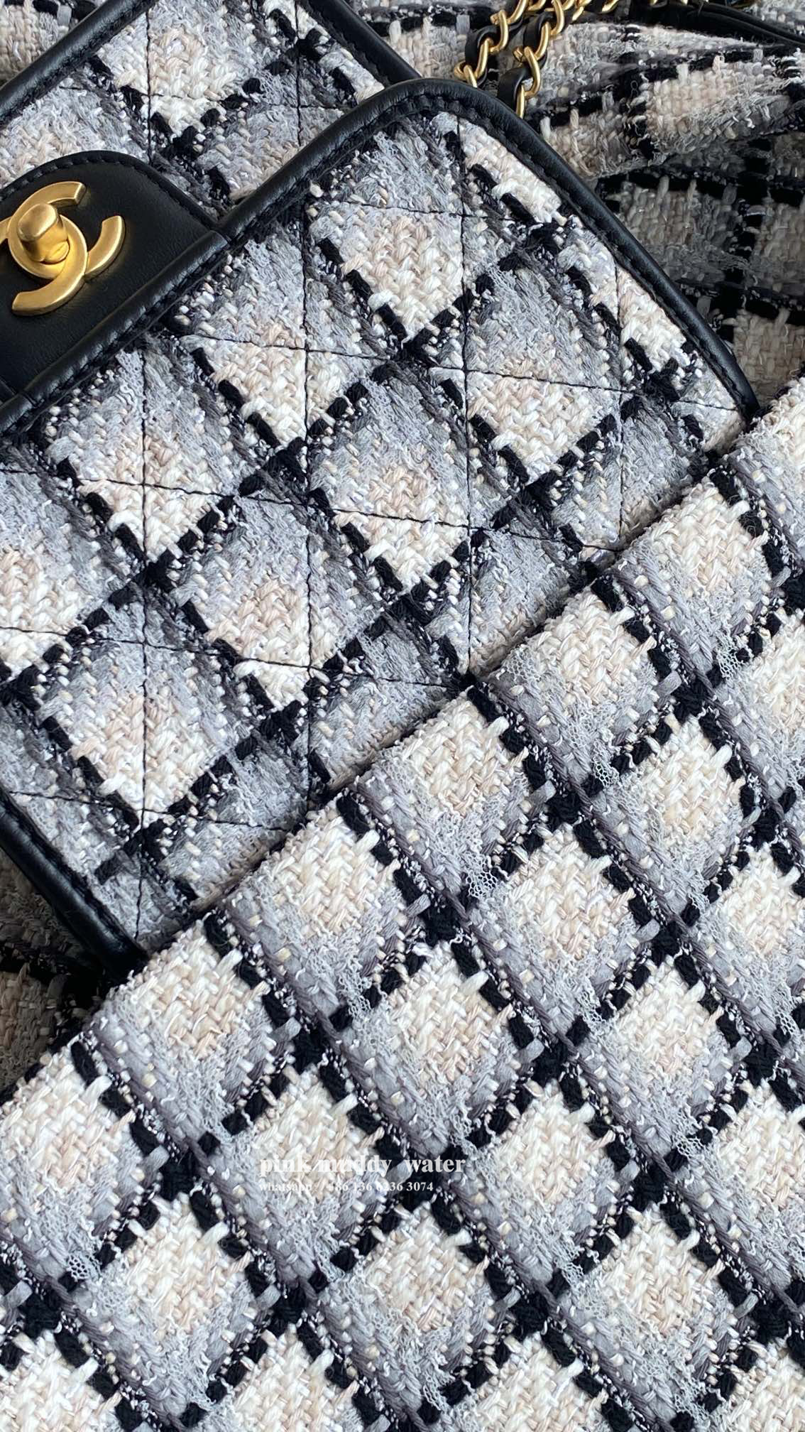 CHANEL 22K Flap Handbag