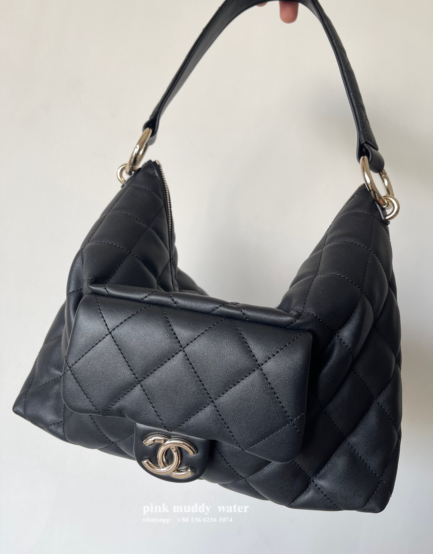 CHANEL 23B Hippie Hobo Bag
