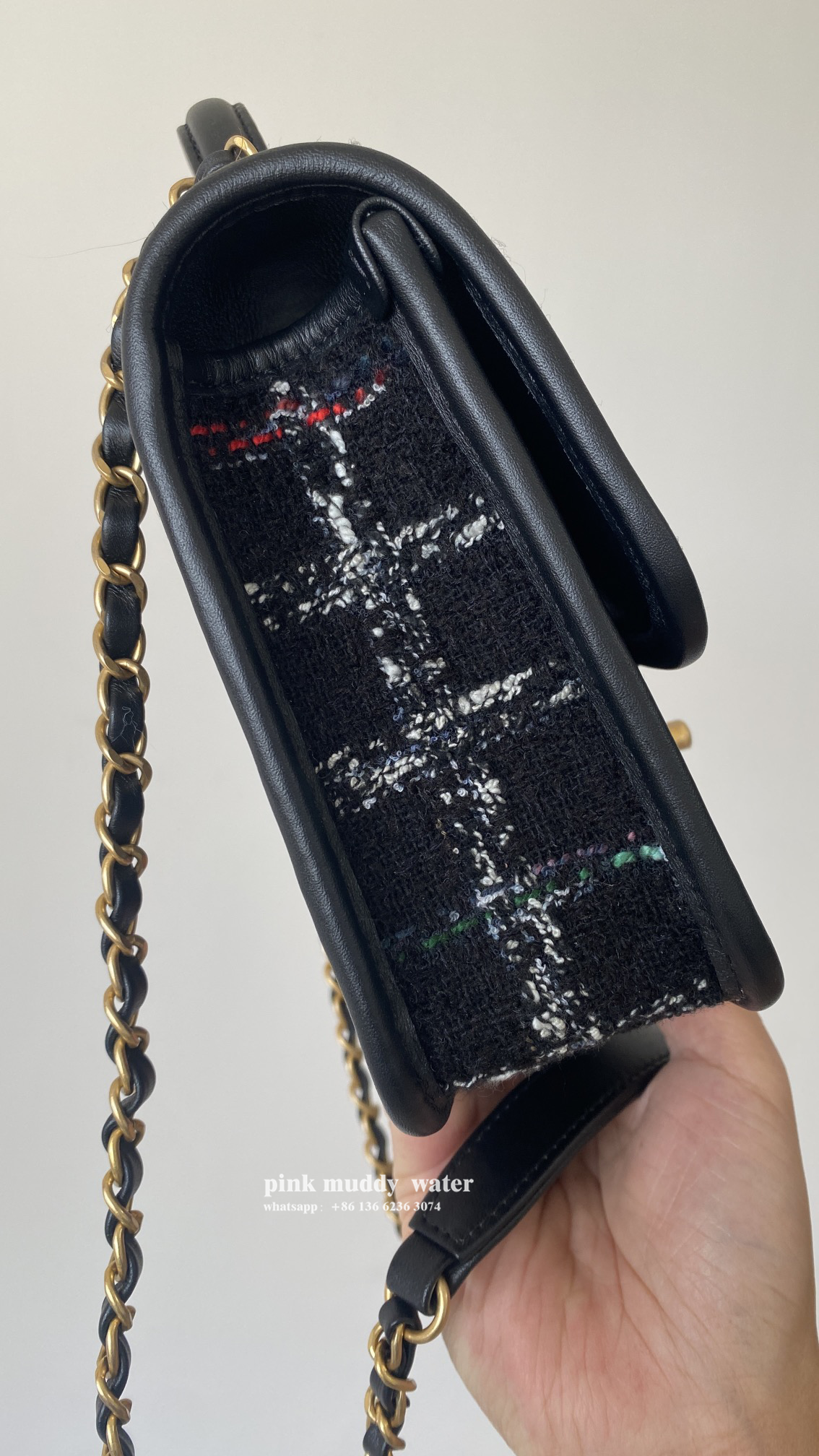 CHANEL 22K Flap Handbag