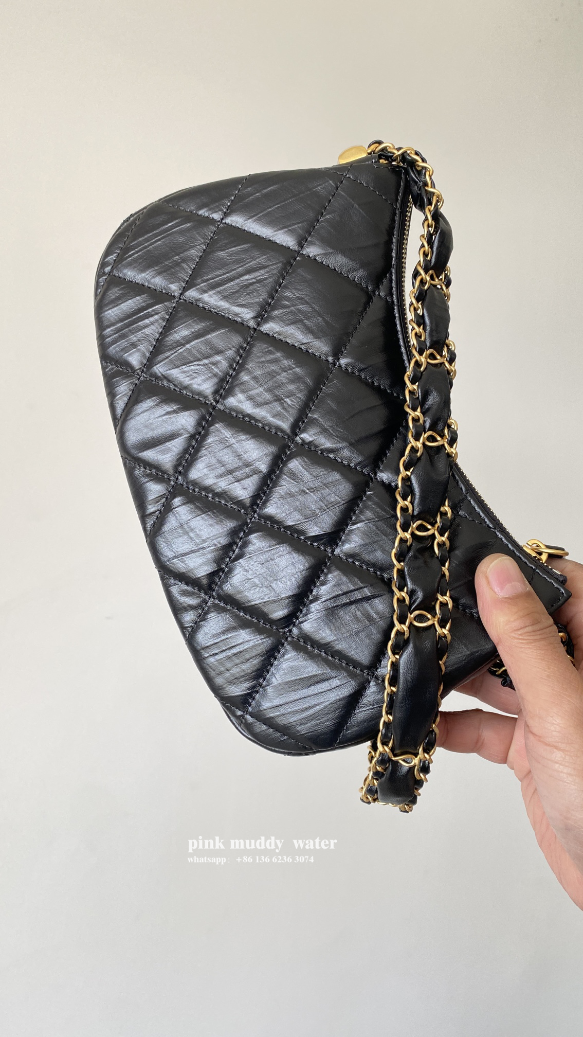 CHANEL 23K Underarm Hobo Bag
