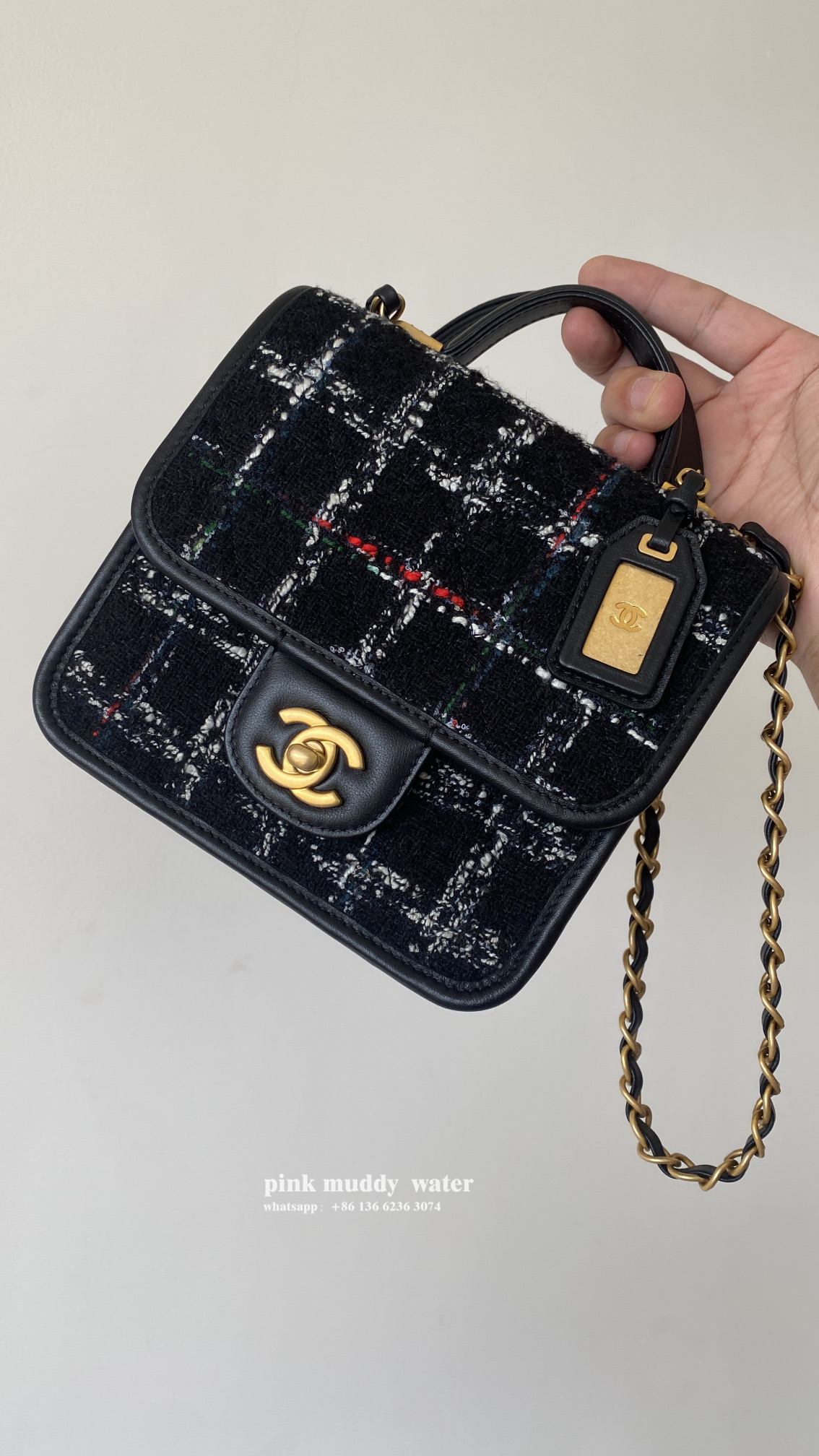 CHANEL 22K Flap Handbag