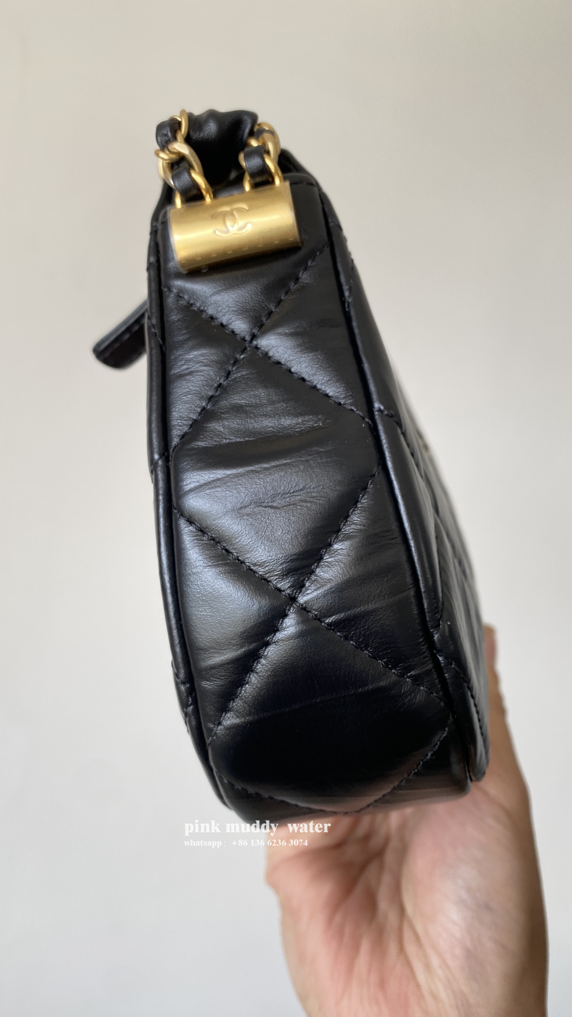 CHANEL 23K Underarm Hobo Bag