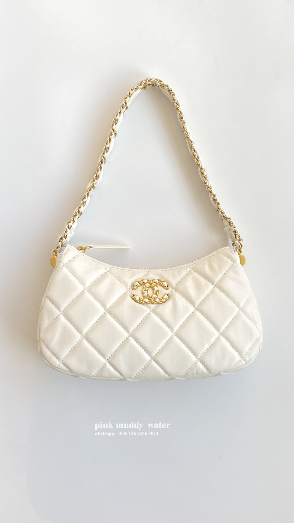 CHANEL 23K Underarm Hobo Bag