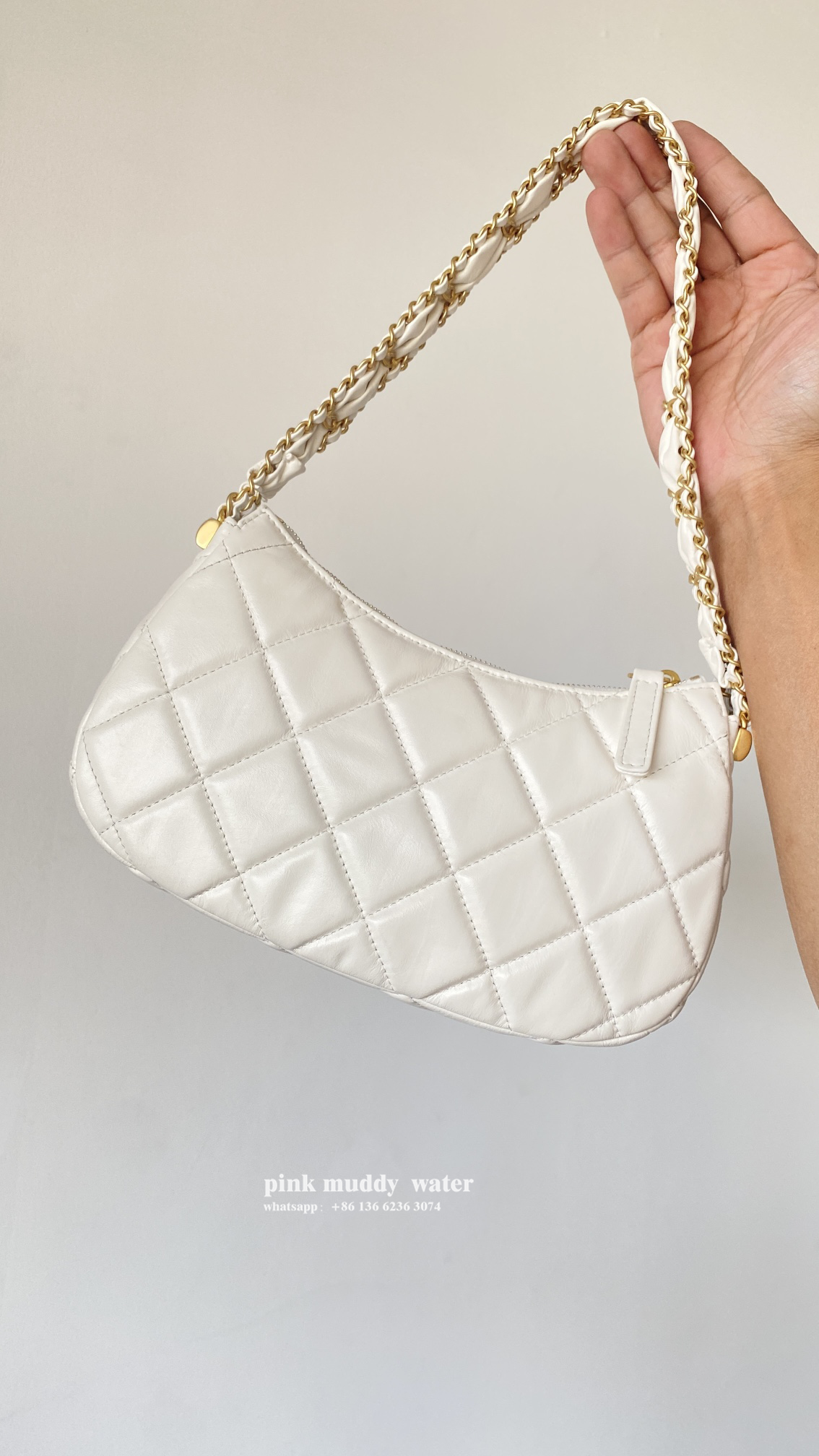 CHANEL 23K Underarm Hobo Bag
