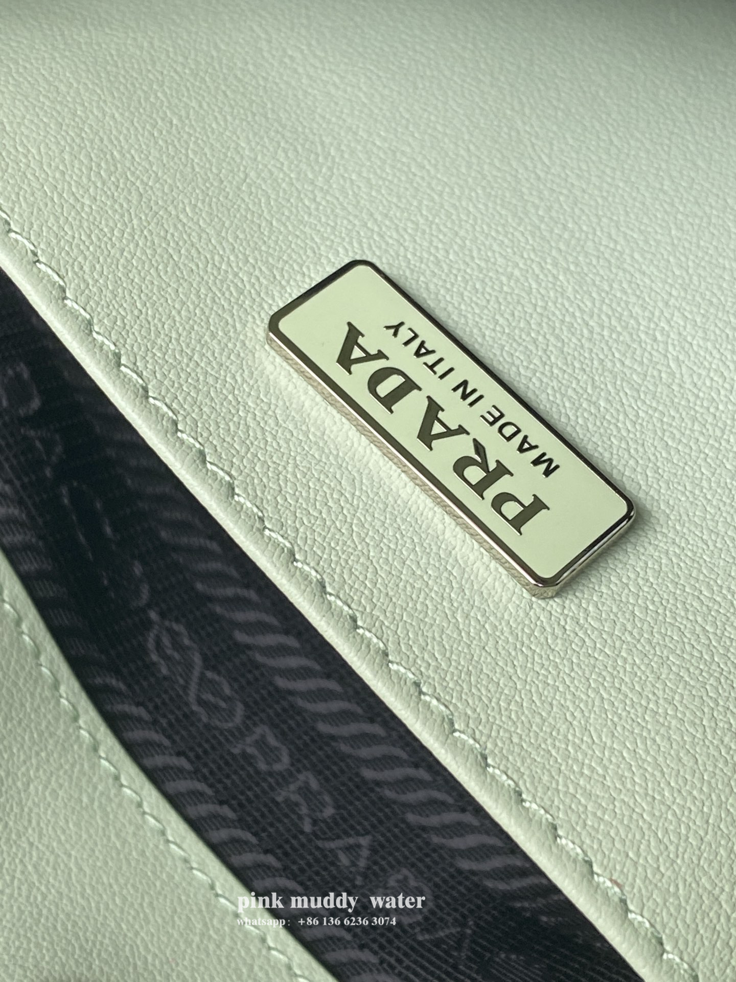 Prada Cleo brushed leather shoulder bag