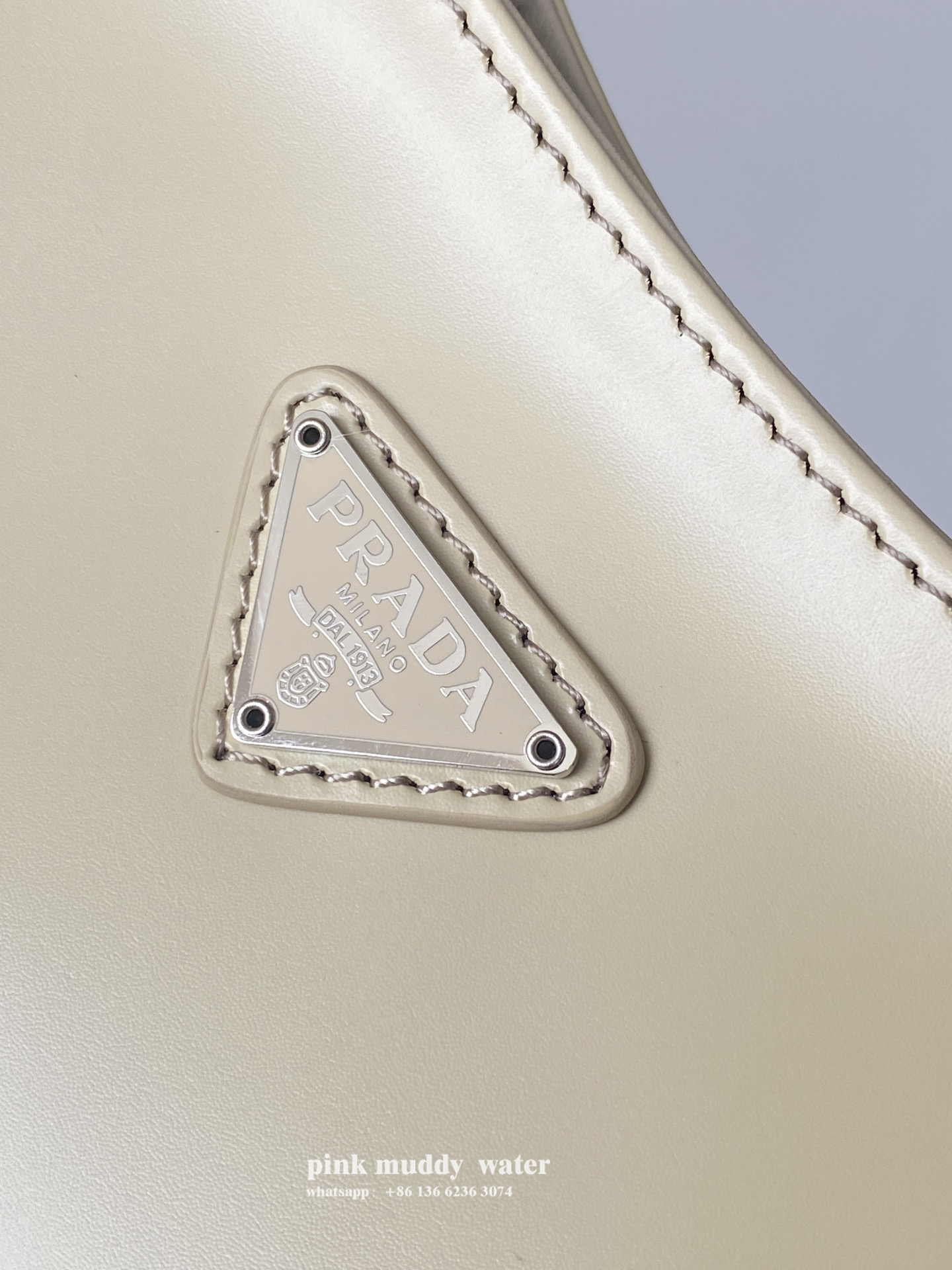 Prada Cleo brushed leather shoulder bag