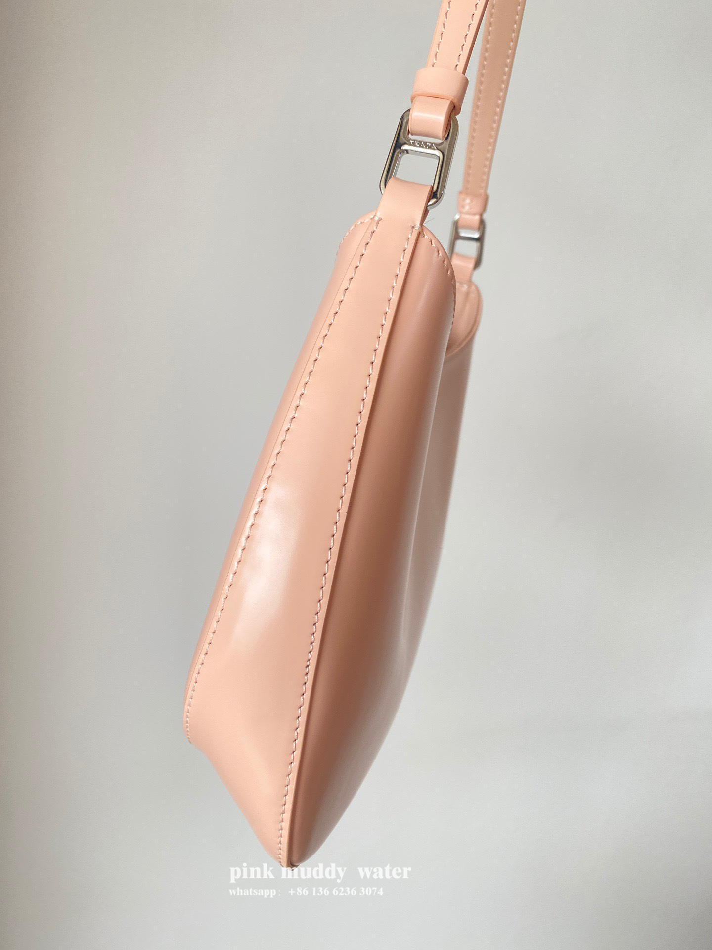 Prada Cleo brushed leather shoulder bag