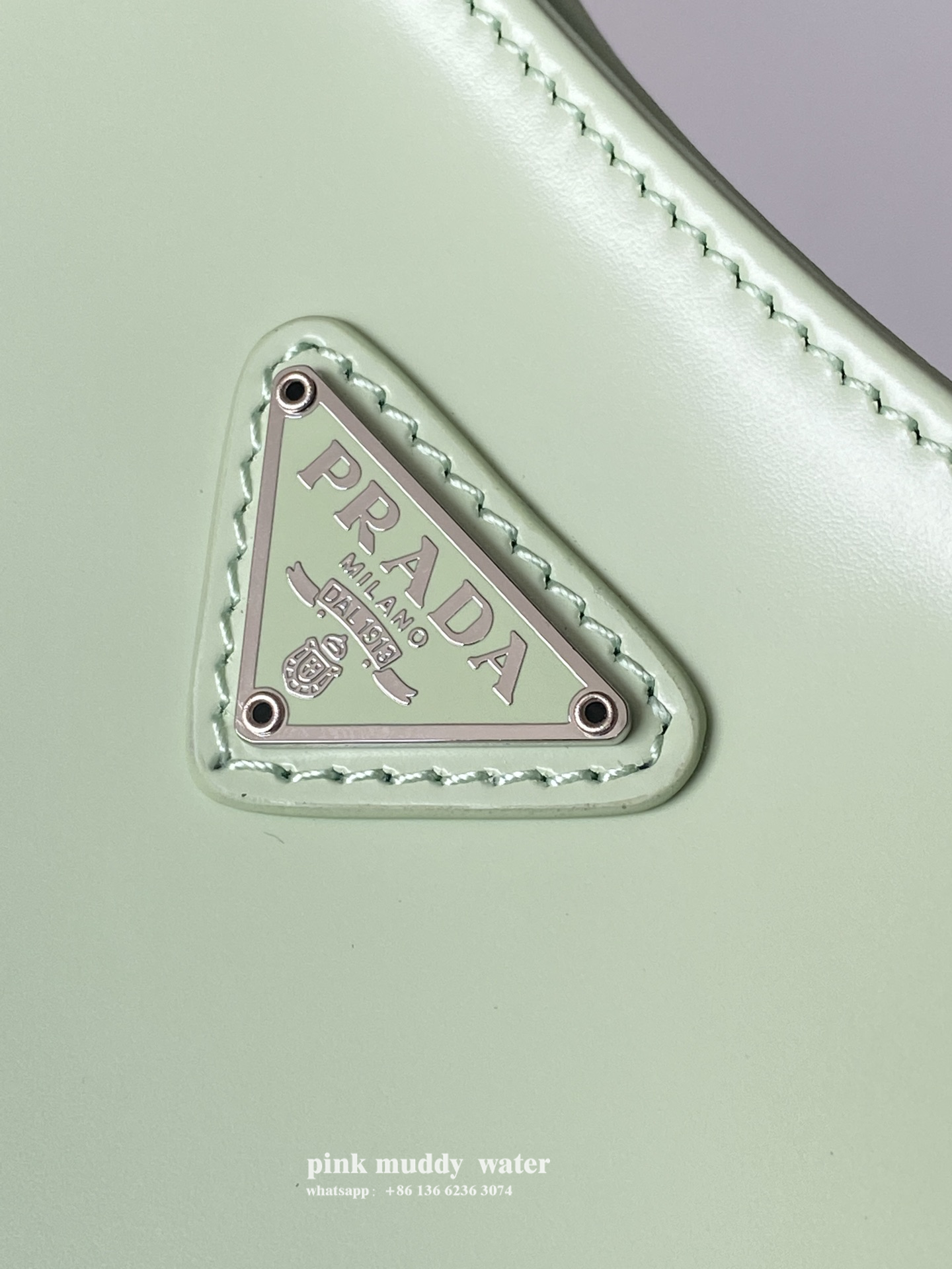 Prada Cleo brushed leather shoulder bag