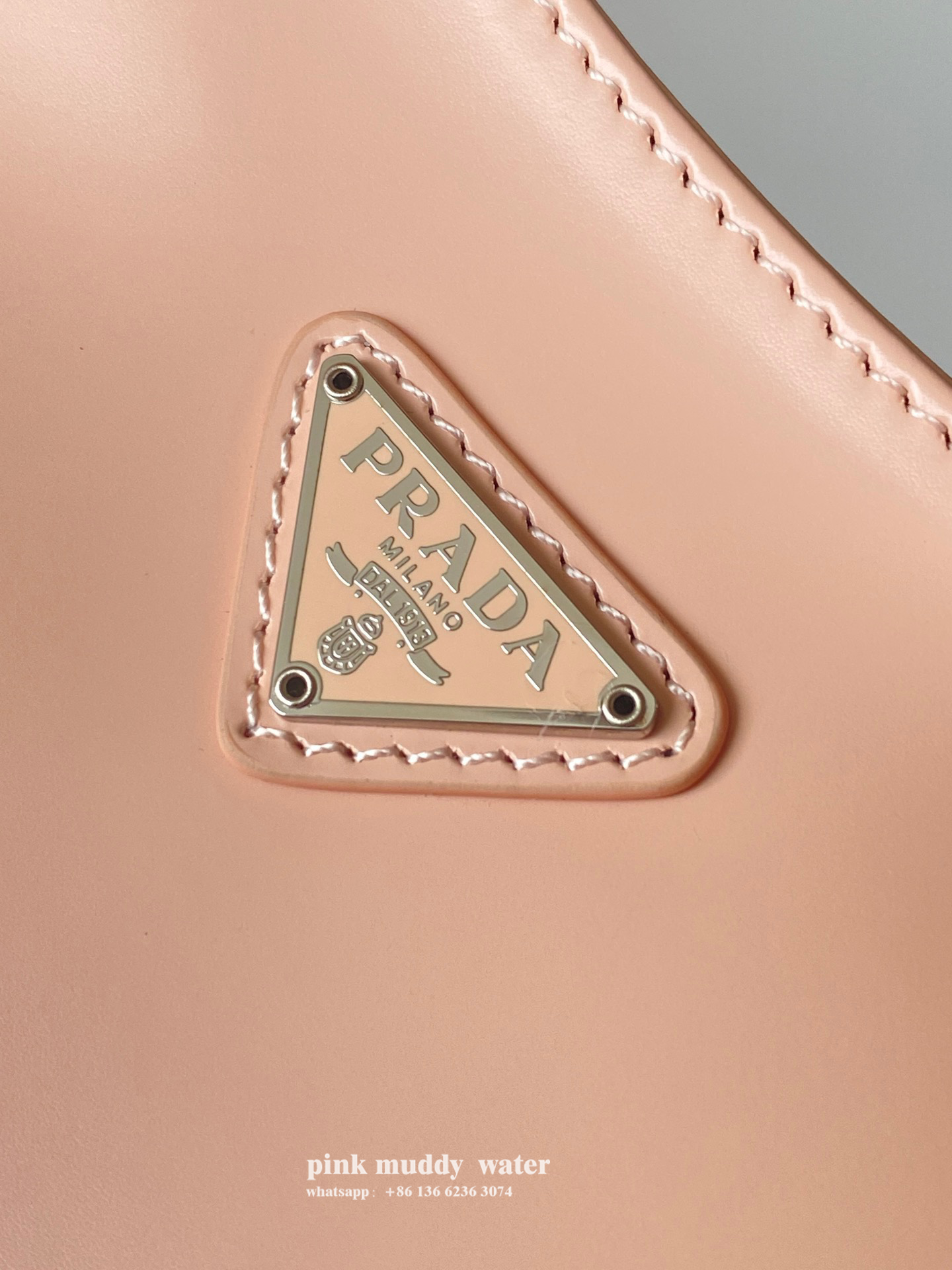 Prada Cleo brushed leather shoulder bag