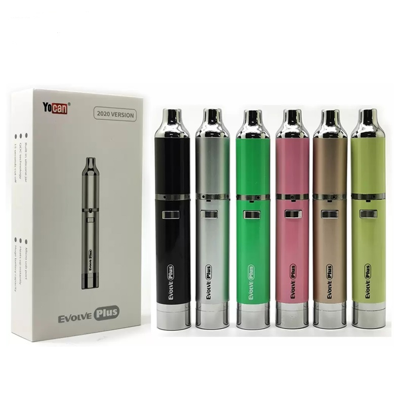 Genuine Yocan Evolve Plus Dab Wax Vape Pen Kit 2020-Version E ...