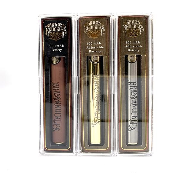 Wholesale 900mAh Brass Knuckles 510 Preheating Battery E Cigarettes