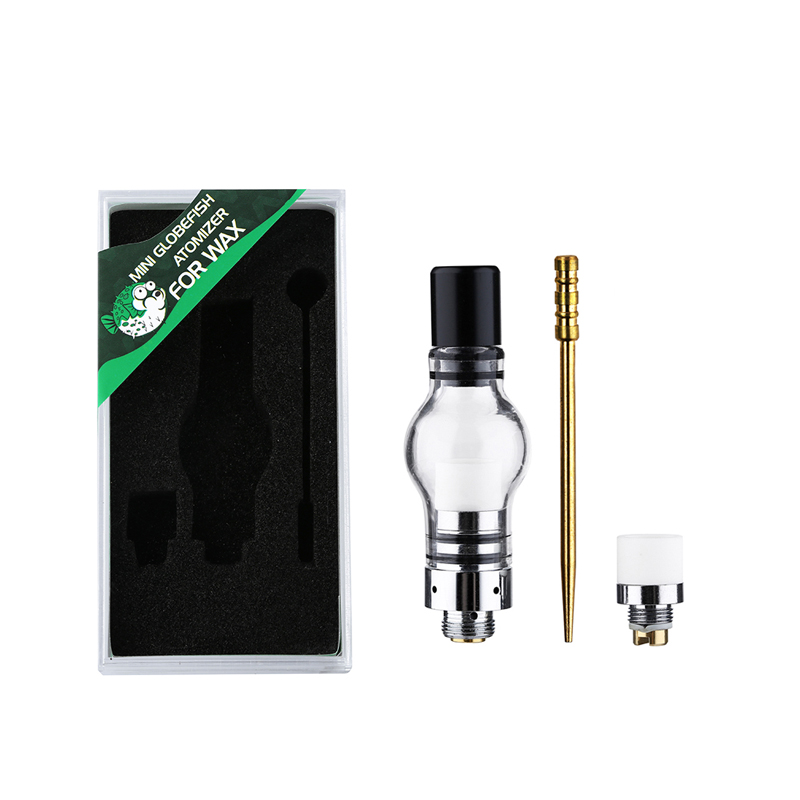 Free Shipping Genuine LTQ Vapor Mini Globefish Wax Atomizer E Cigarette ...