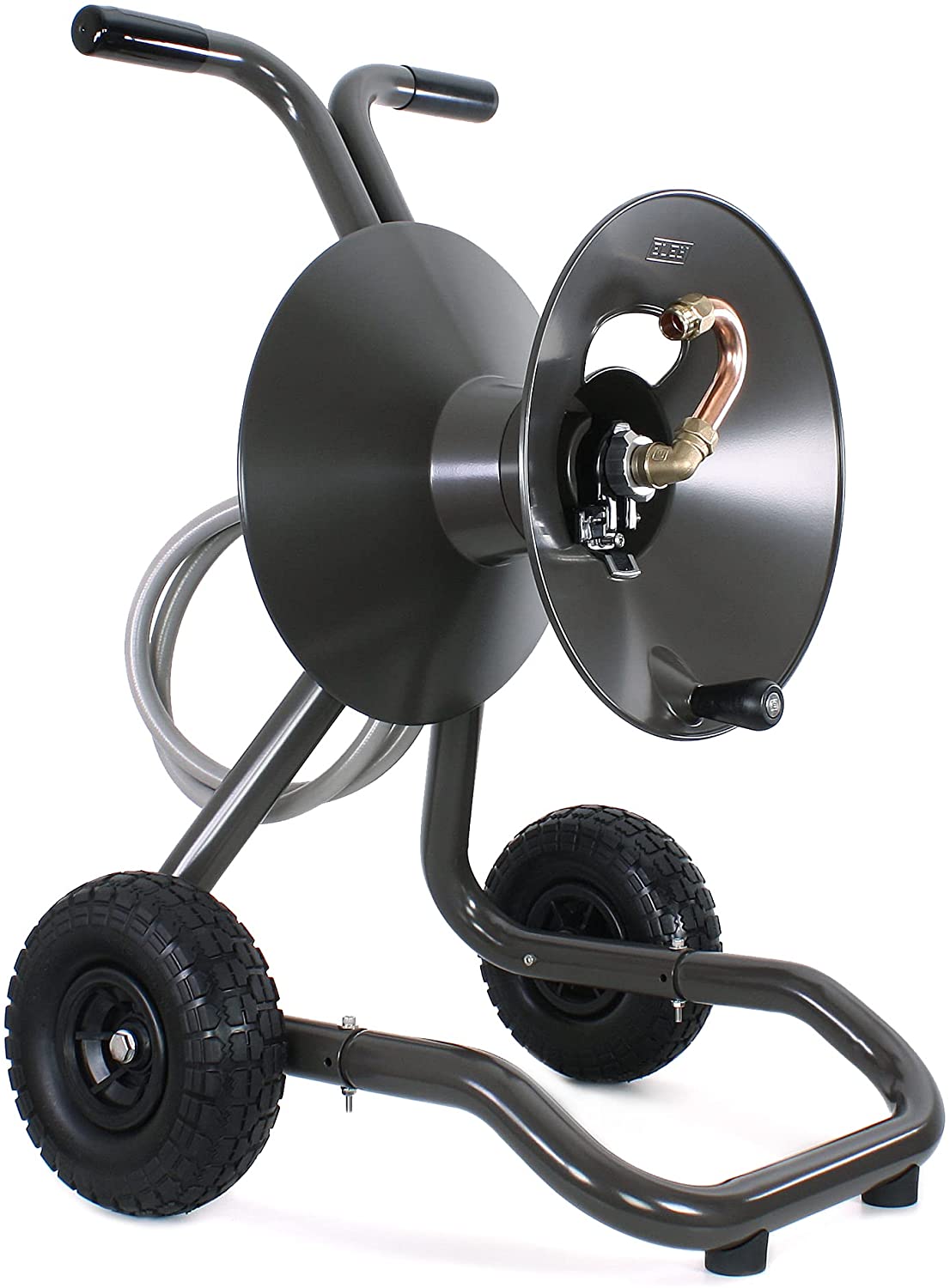 ELEY Hose Reel Cart with Wheels Portable Heavy Duty Hose Reel and