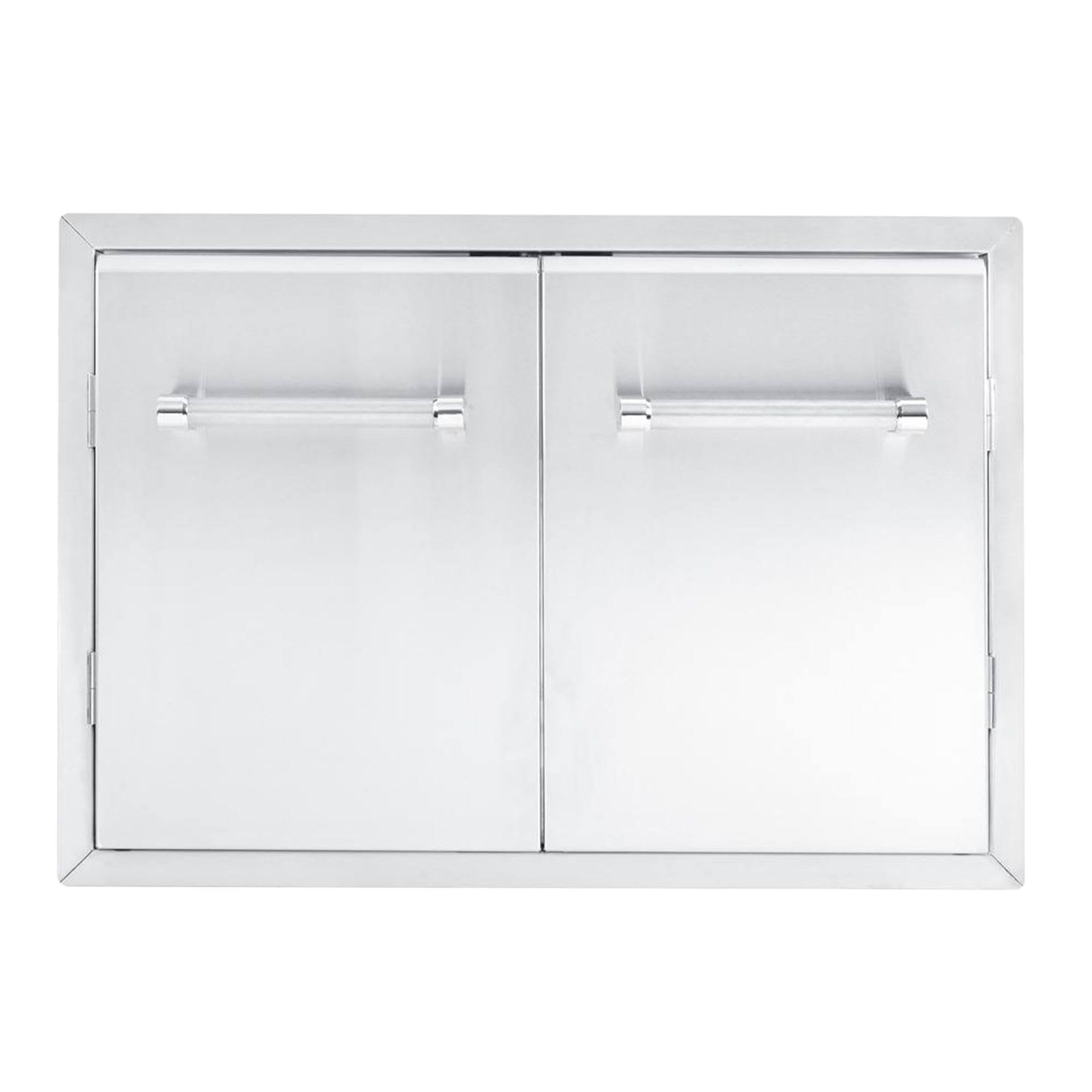 33 in. Outdoor Kitchen Builtin Grill Double Access Door