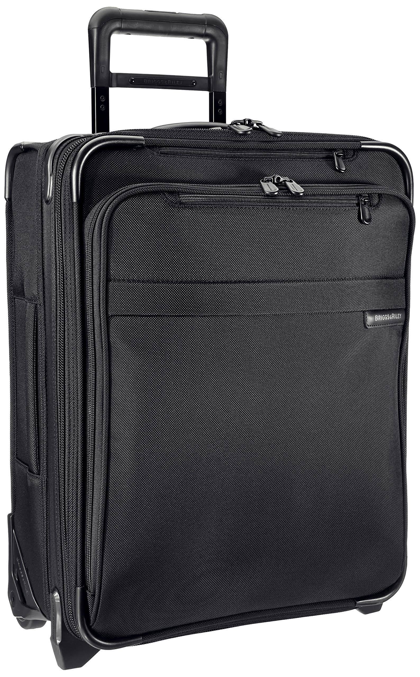 Briggs Riley Baseline 21 International CarryOn Expandable WideBody Upright, Black