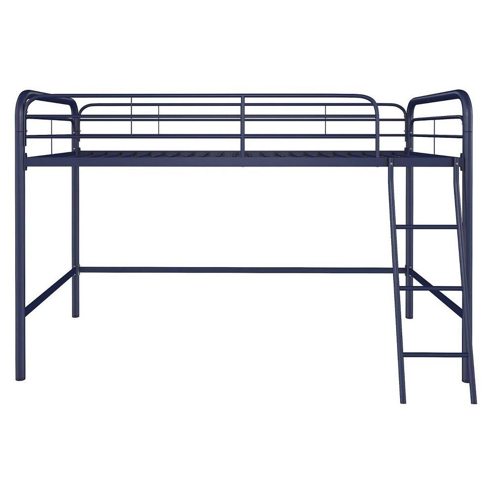 DHP Junior Loft Bed, Twin, Multiple Colors, Blue