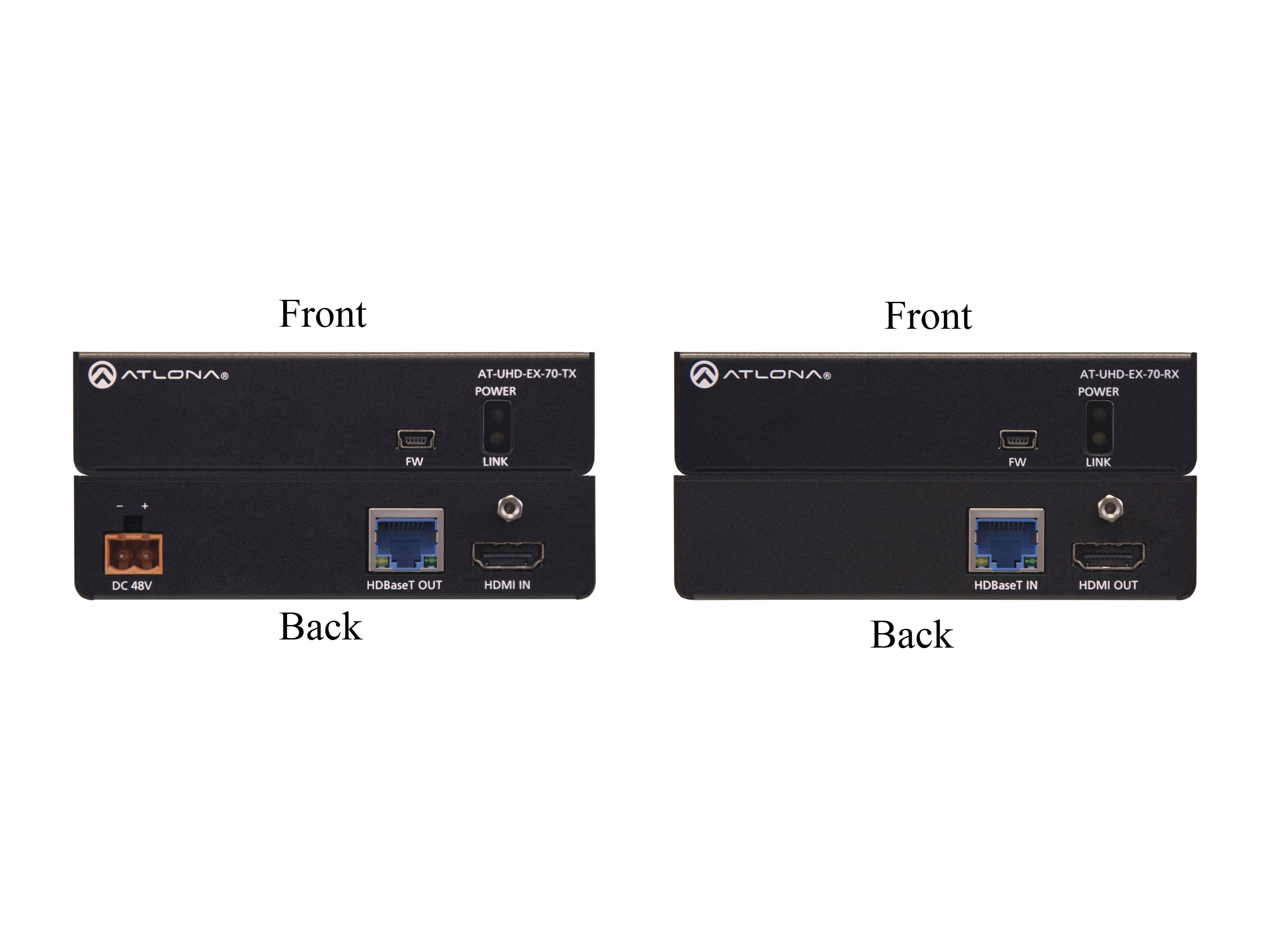 Atlona AT-UHD-EX-70-KIT – A/V Extender – HDBaseT