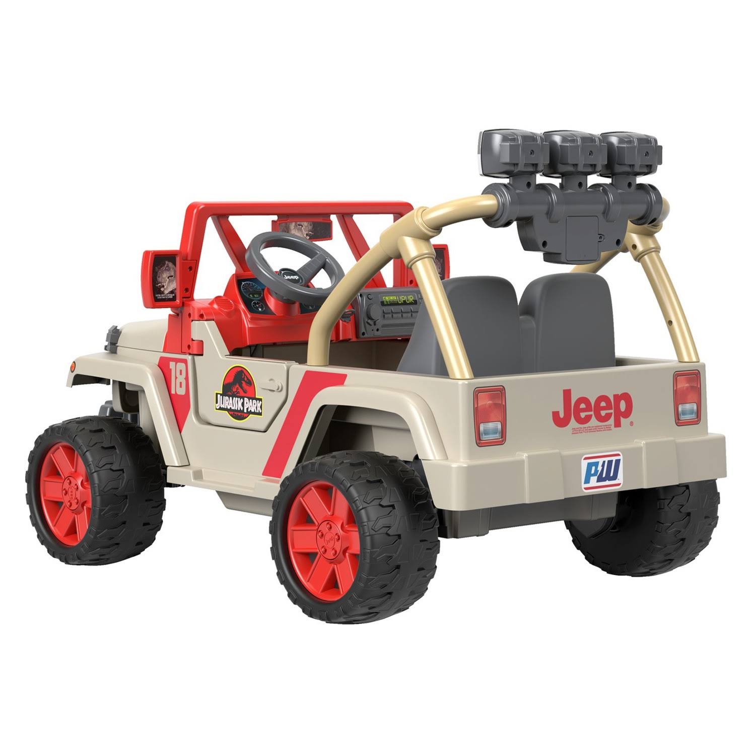 Power Wheels Jurassic Park Jeep Wrangler