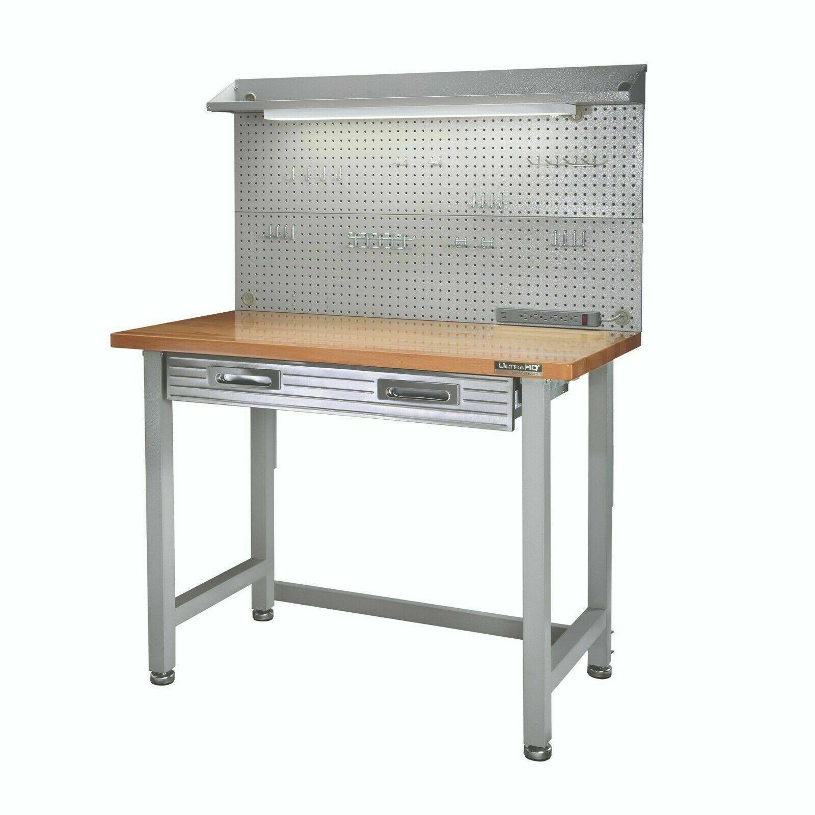 Seville Classics UltraHD Lighted Workbench