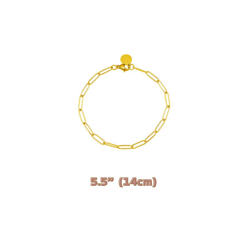 ECGIFT BR036 Personalized Engraved Disc Bracelet With 3 Size Customized Family Name Bracelet Mother's Day Birthday Gift For Grandma Mom And Baby