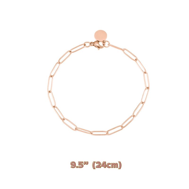 ECGIFT BR036 Personalized Engraved Disc Bracelet With 3 Size Customized Family Name Bracelet Mother's Day Birthday Gift For Grandma Mom And Baby