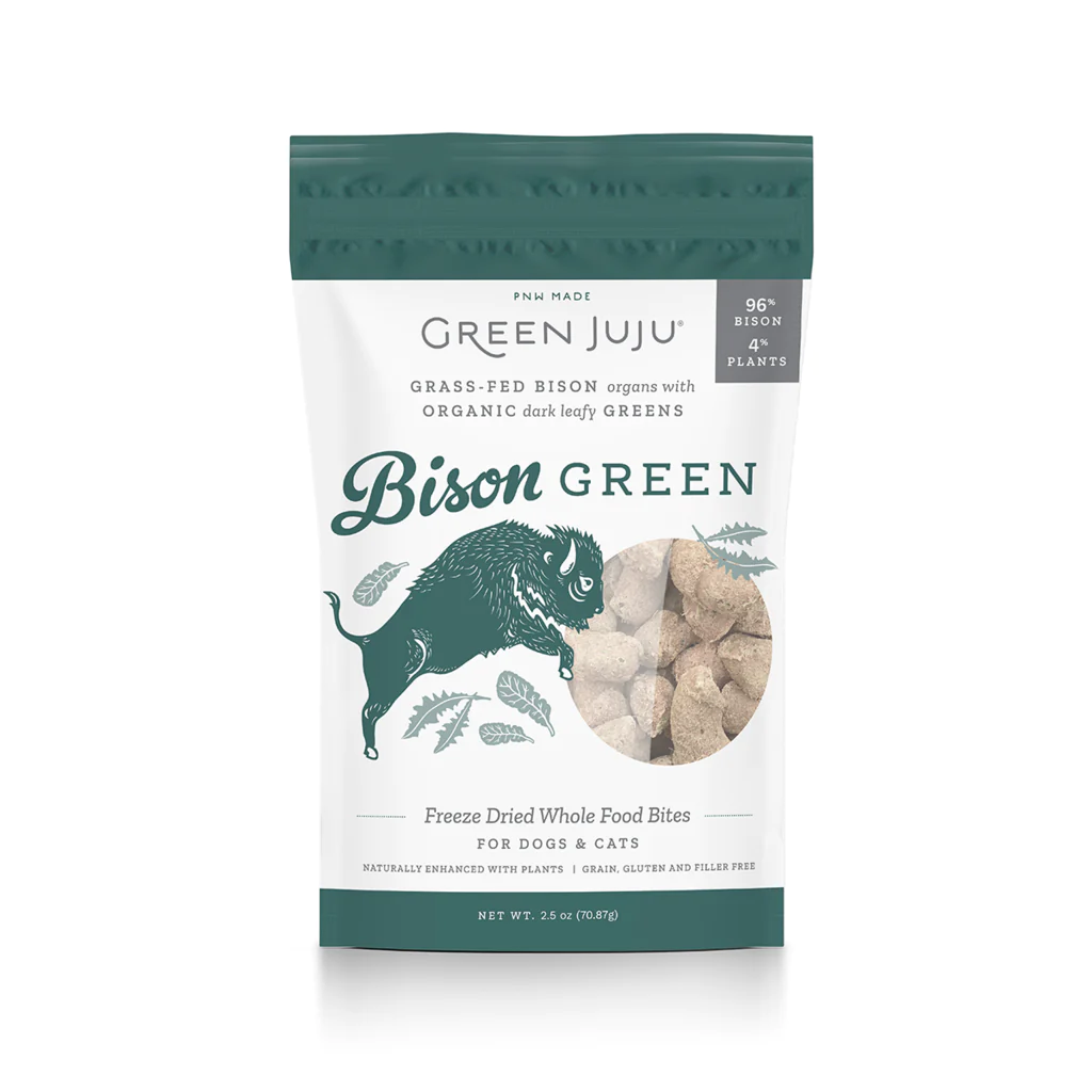 Green Juju Bison Green Freeze Dried Bites Best Store