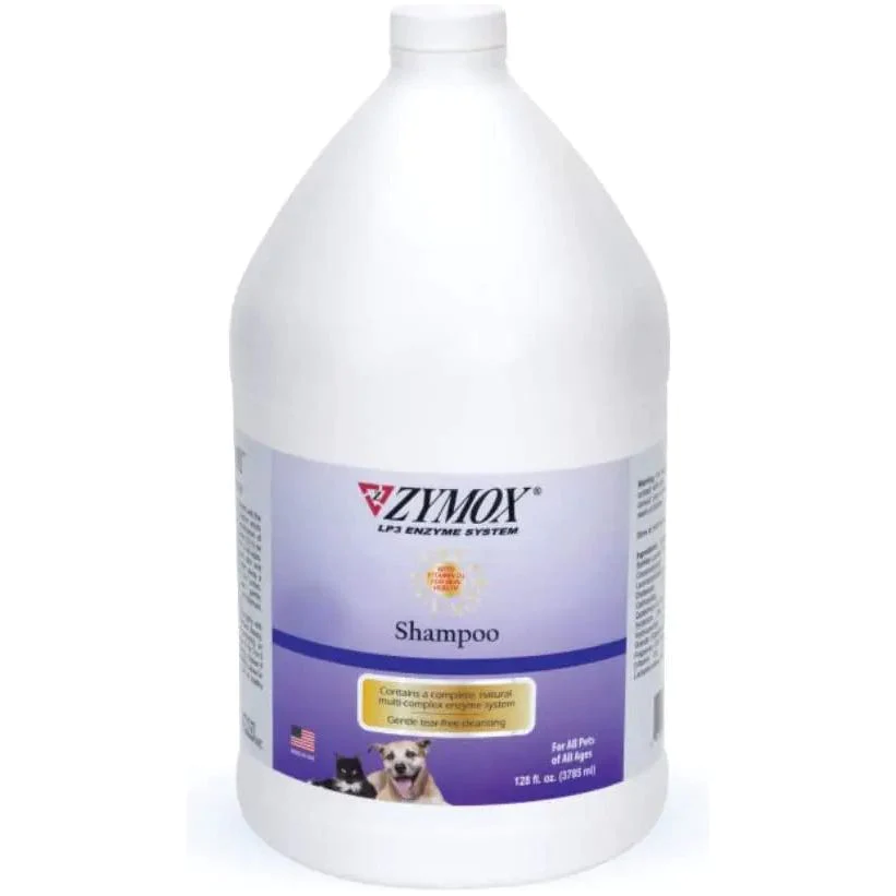 ZYMOX AntiItch Shampoo for Dogs and Cats 1 Gallon. Made in USA Best