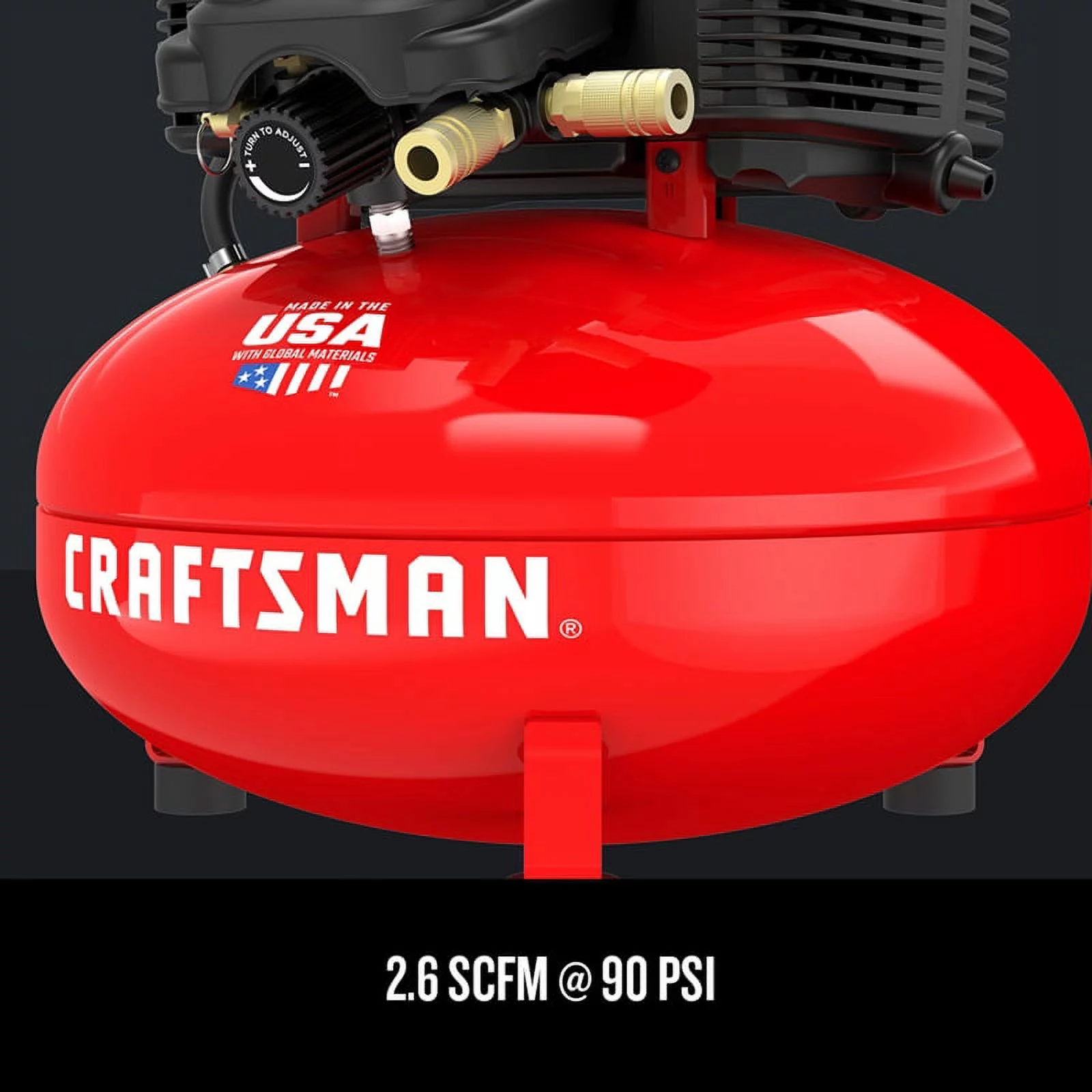 Craftsman 6 gal Pancake Portable Air Compressor 150 psi 0.8 HP Best Store