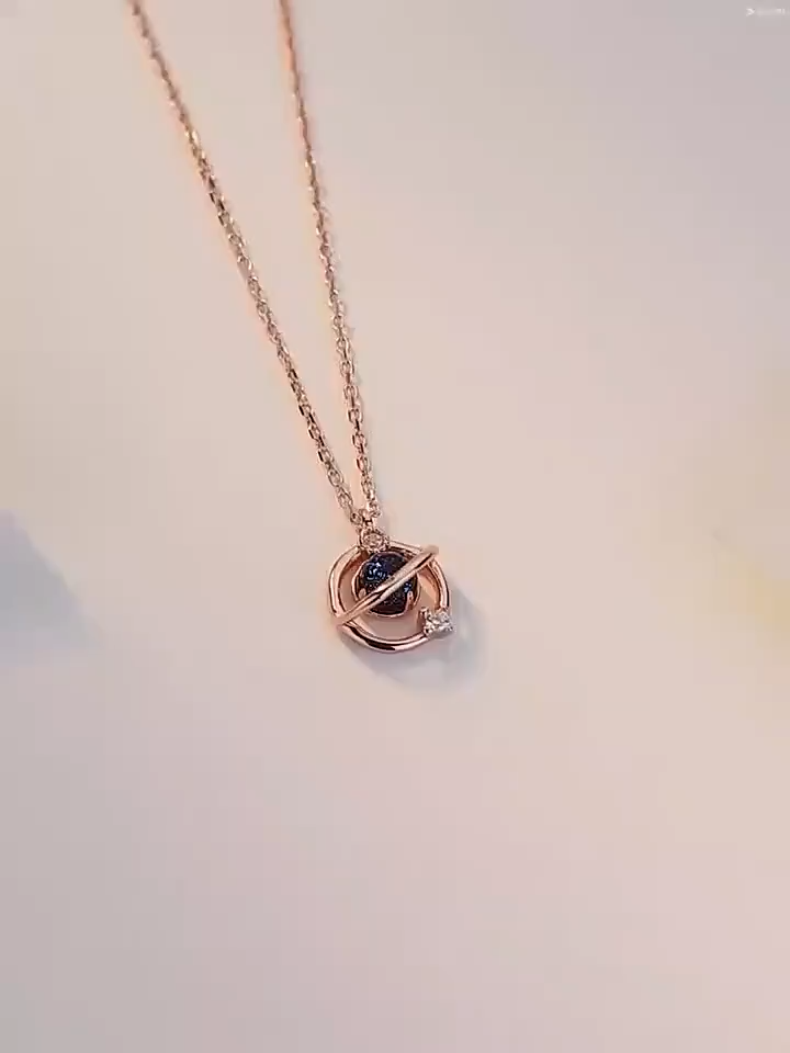 planet necklace