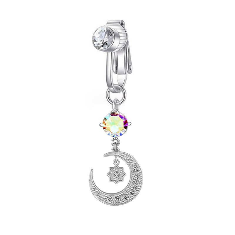clip on belly button rings
