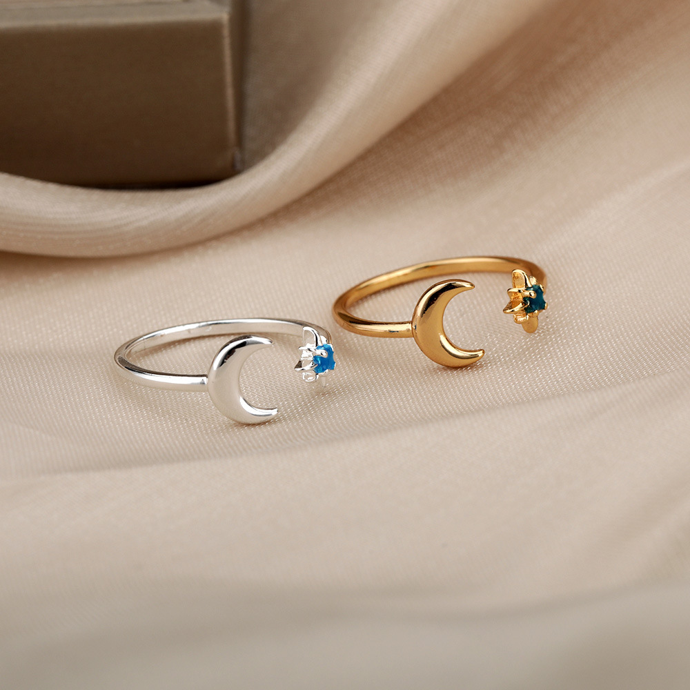 sun and moon ring