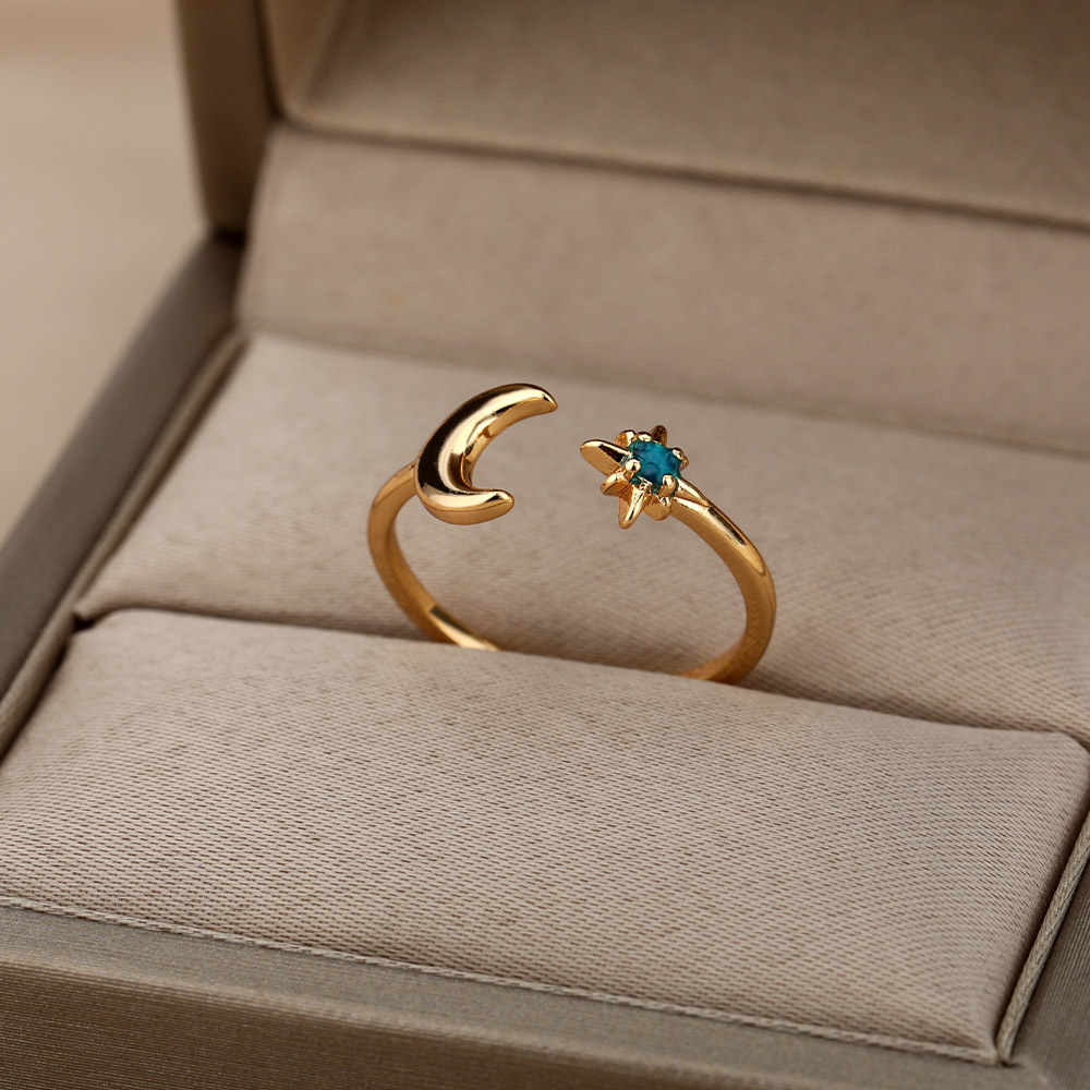 sun and moon ring
