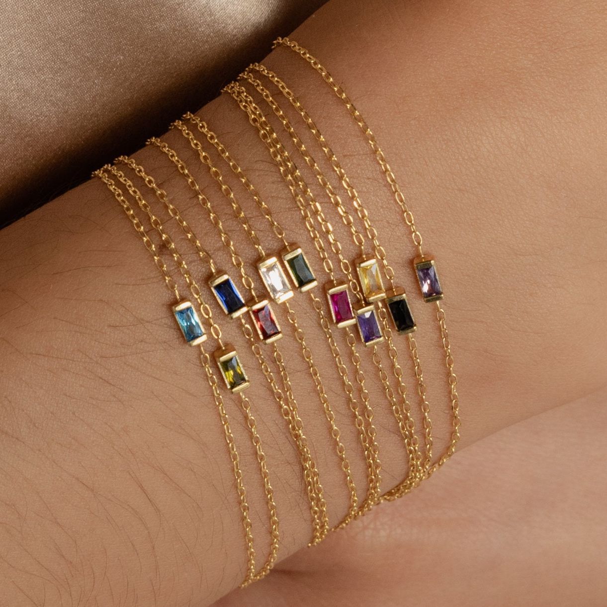 December Birthstone Bracelet