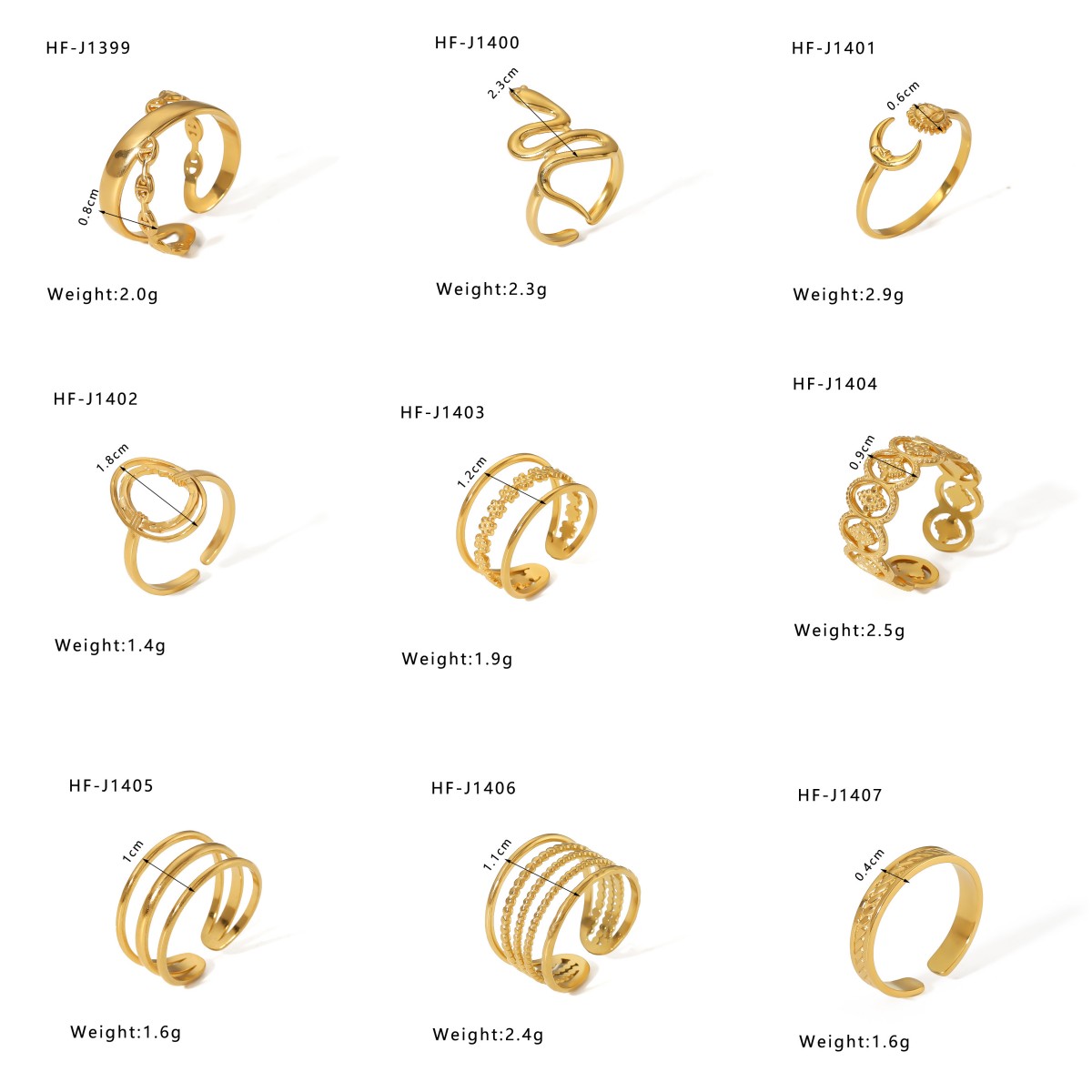 rings jewelry fashion​