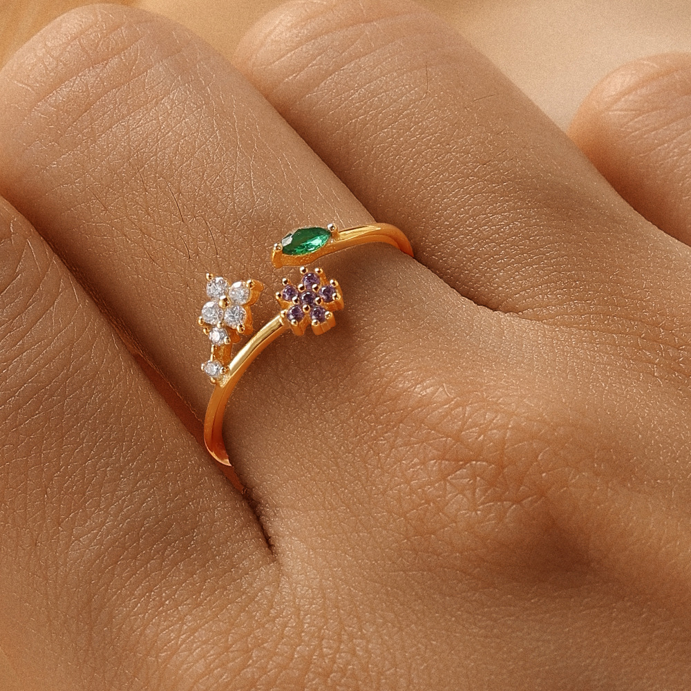 flower ring engagement