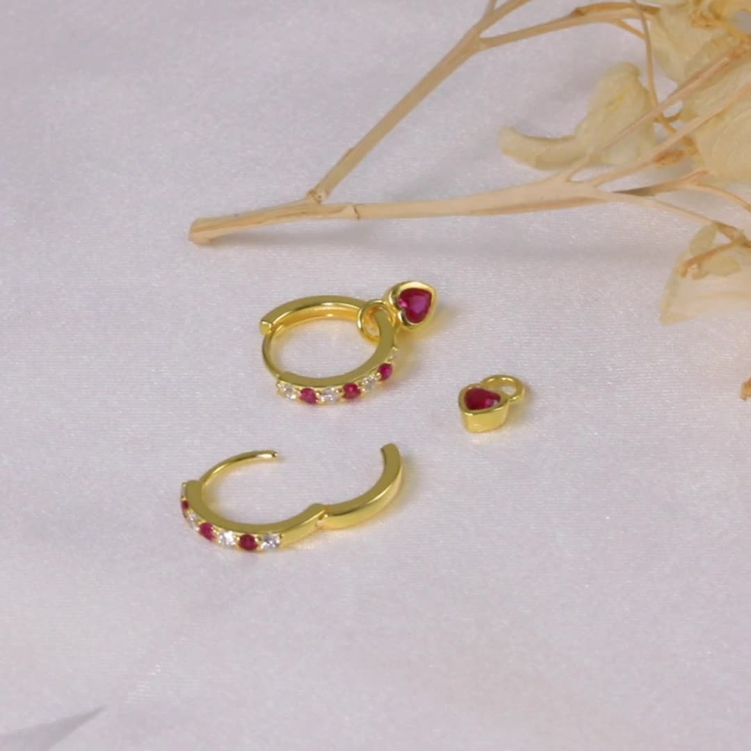 diamond drop earrings