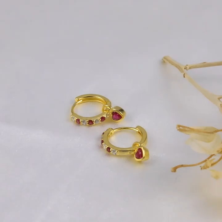 diamond drop earrings