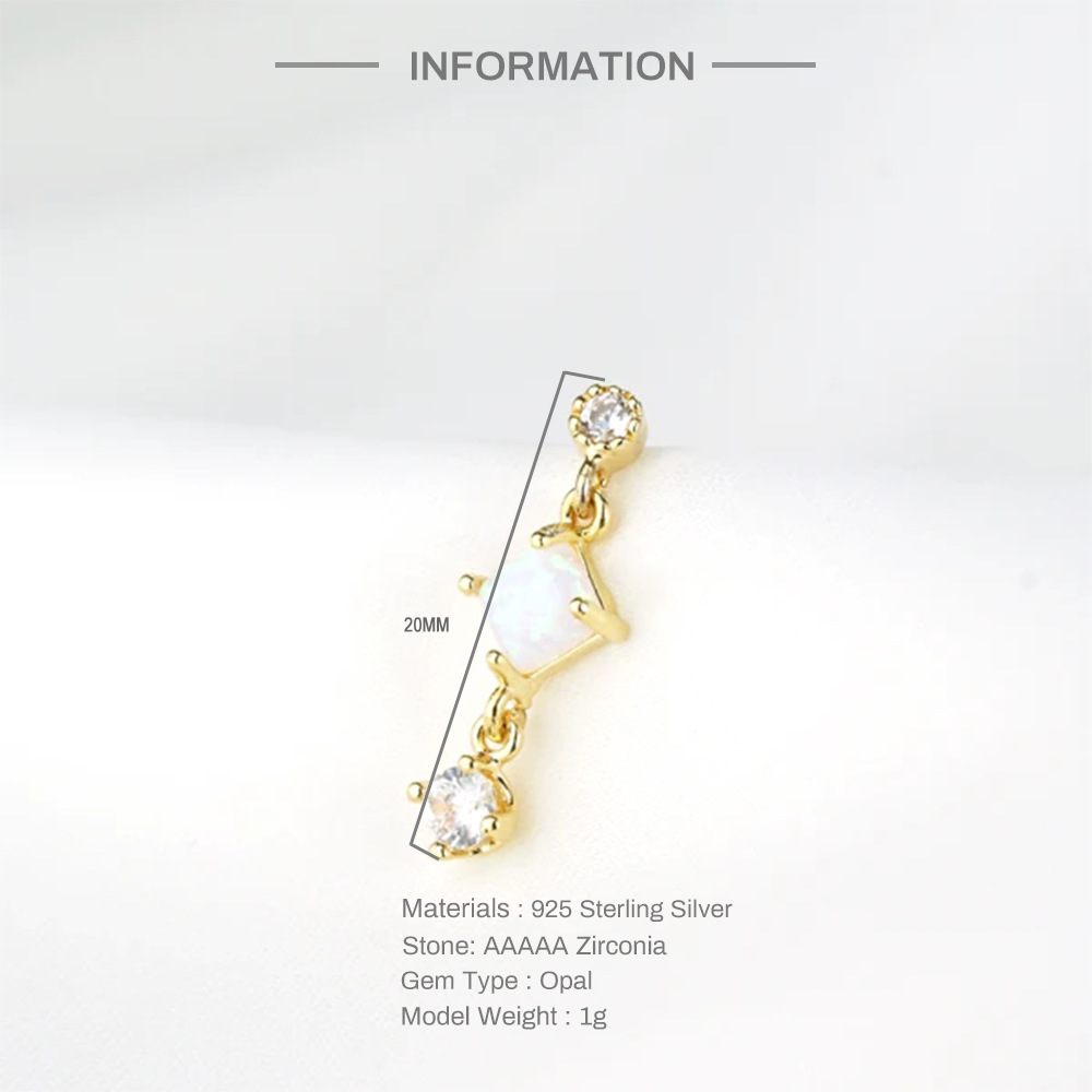 Gold Drop Earrings