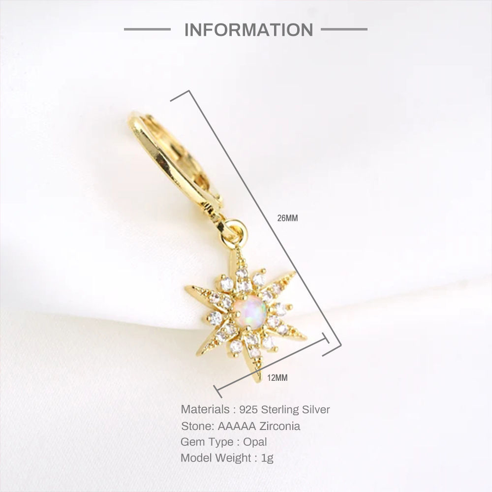 Gold Drop Earrings