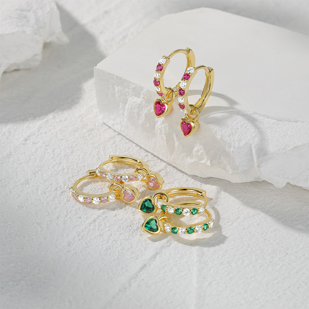 diamond drop earrings