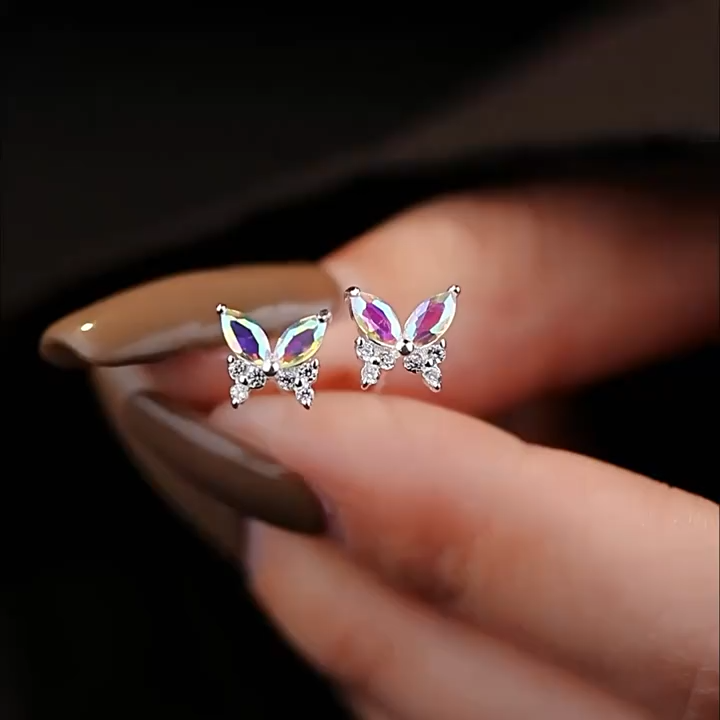 Butterfly Stud Earrings