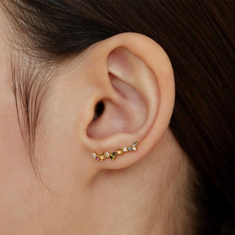 stacking piercing earrings