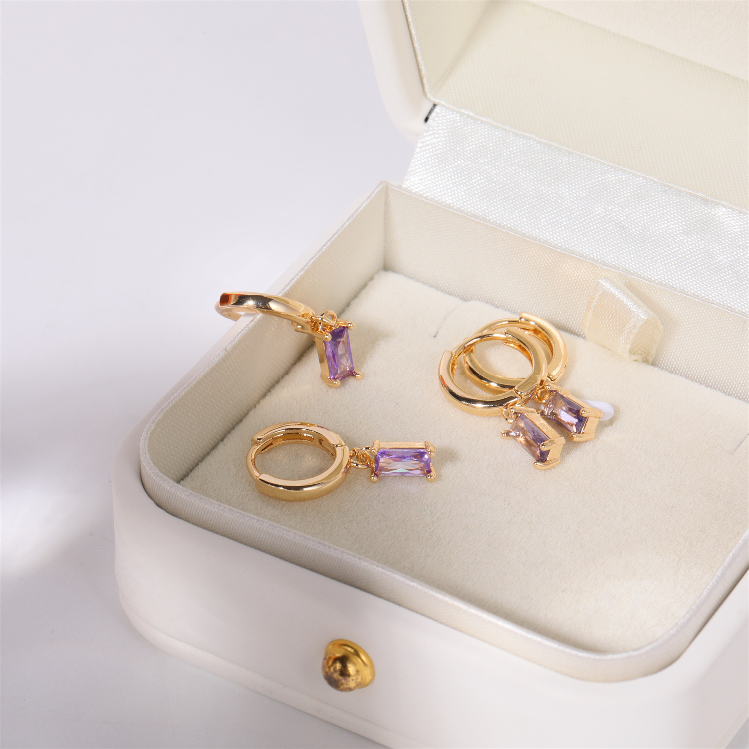November birthstone earrings