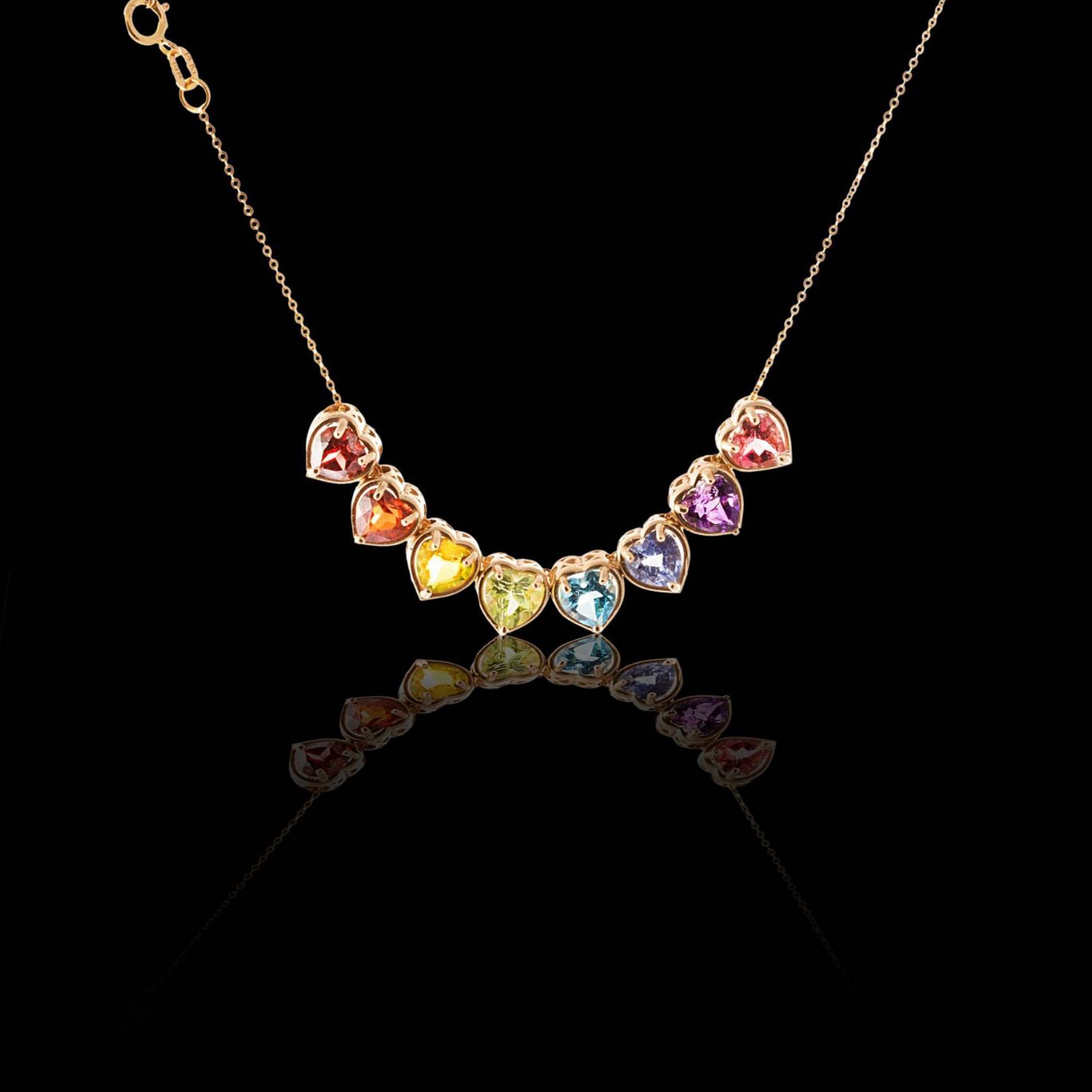 birthstone necklace for grandma