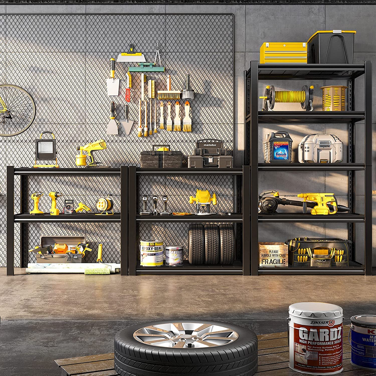 Get The Perfect Basement Storage Shelving Solution – Reibii