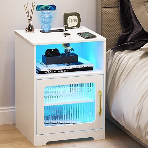 Mini Fridge Nightstand